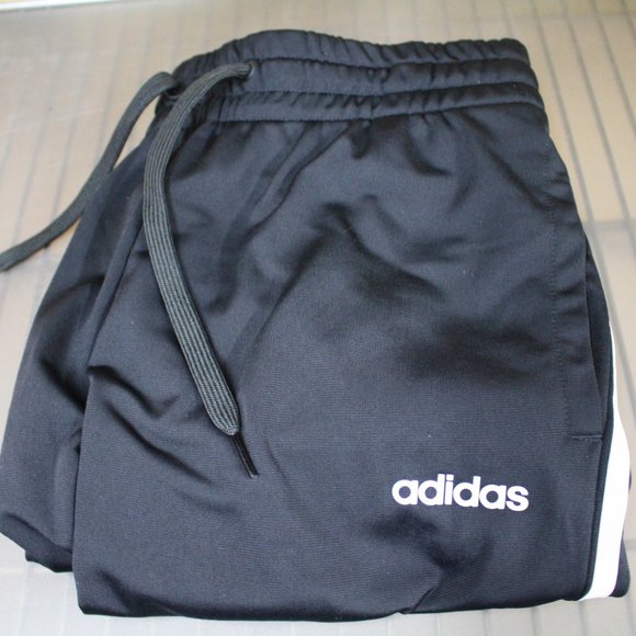 adidas Pants - adidas Women's Essentials 3-stripes Tricot Pant, Black/White, Medium…